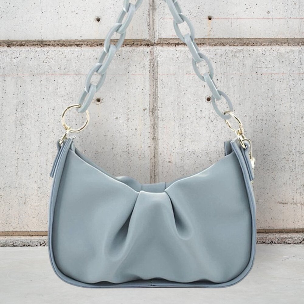Stylish Sky Blue Mini Bag - Picture 4 of 4